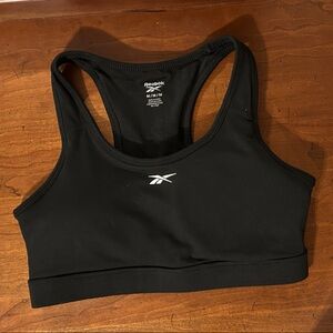 Reebok Women's Black Racerback Sports Bra